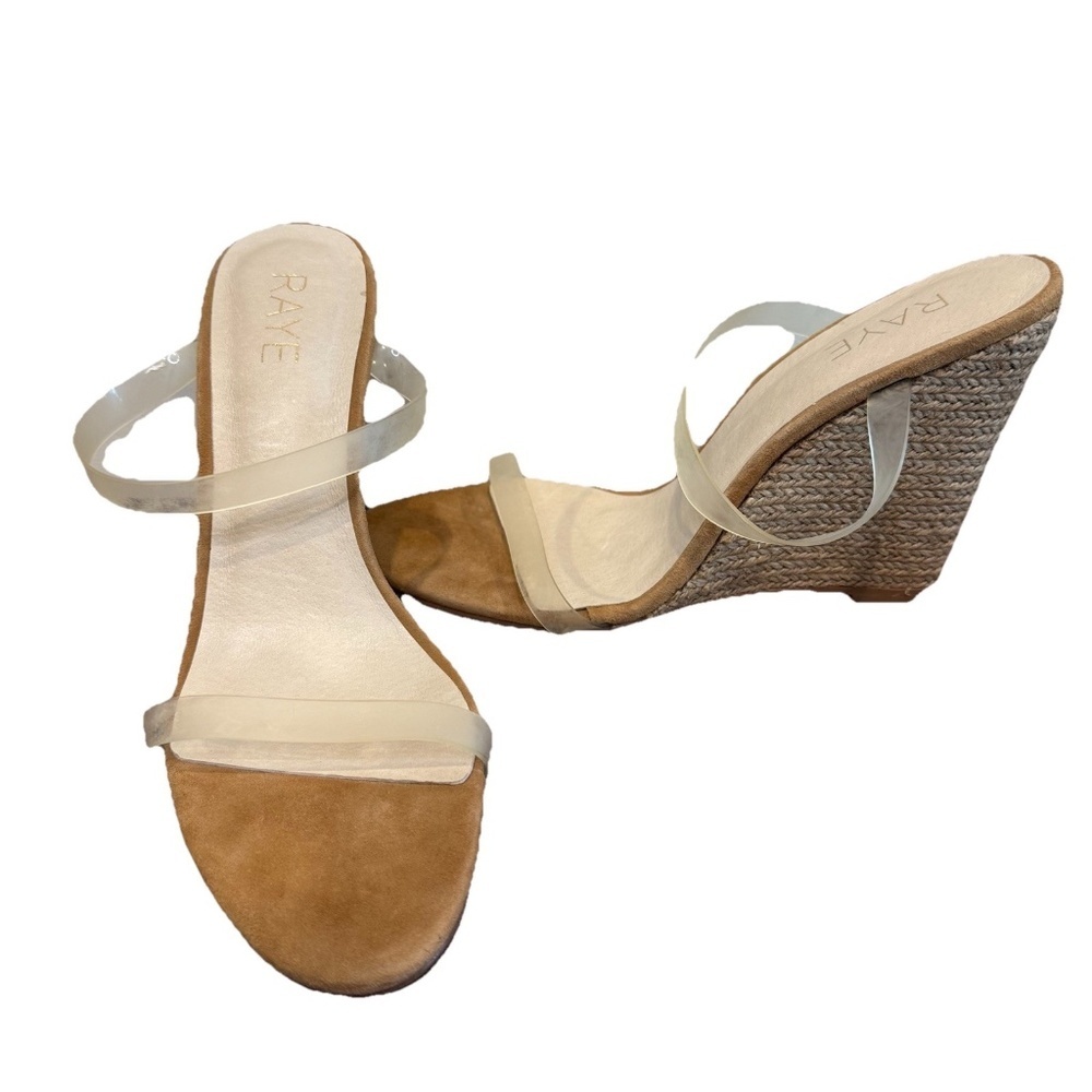 RAYE Tidal Heel Size 9 Jute Vinyl